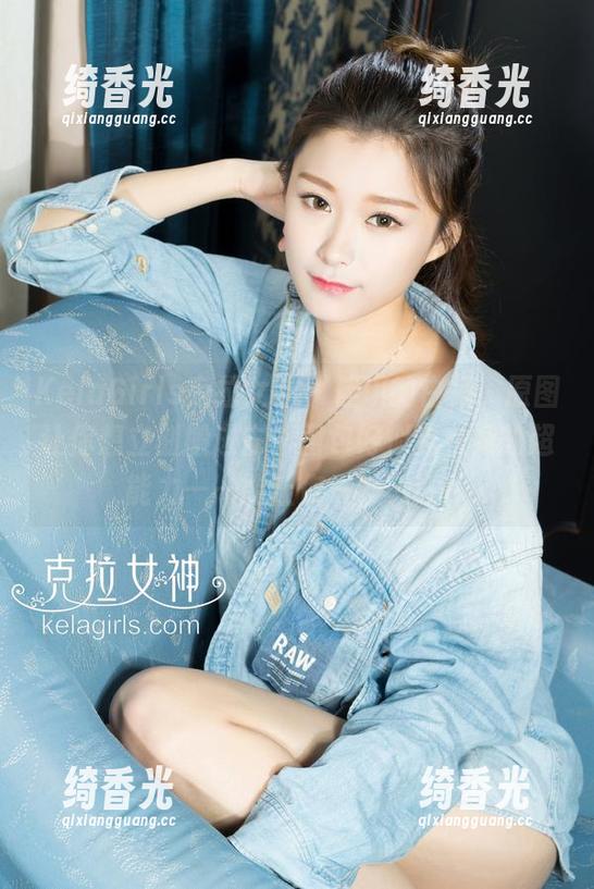 KelaGirls克拉女神-佳琪 KelaGirls克拉女神 - 佳琪的白裙,原图让你想立刻搬进去,图包好似连衣裙的超能力——能让你一秒窜红!