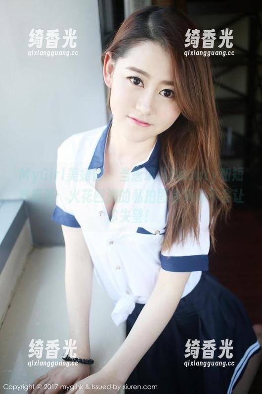 MyGirl美媛馆 - 当唐琪儿Beauty和短裤相遇：火花四溅的私拍图包确保不会让你失望！